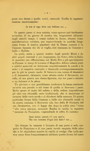 Il Boccaccio e la musica - La Botte e il Cilindro