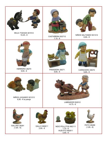 catalogo figuras 201.. - El Pesebre