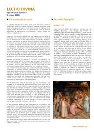 LECTIO DIVINA - Salesianos