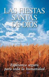 las fiestas santas de dios - Iglesia de Dios Unida, una Asociación ...