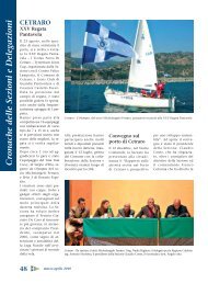 Cronache delle Sezioni e Delegazioni - Lega Navale Italiana
