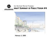 east bayfront precinct planning public forum #4 - Waterfront Toronto