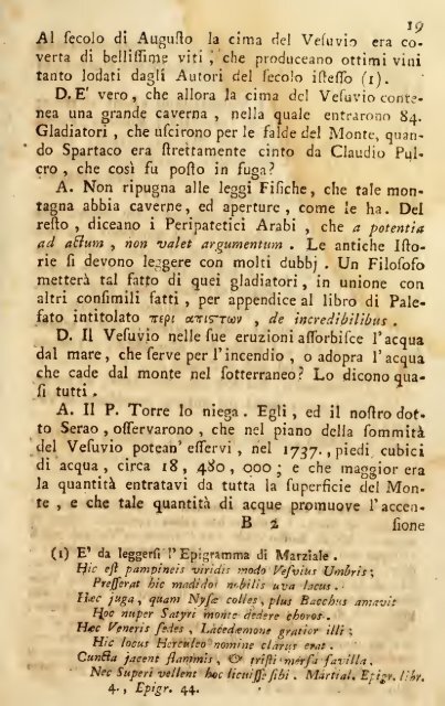 Sette dialoghi sul Vesuvio in occasione dell'eruzione della sera del ...