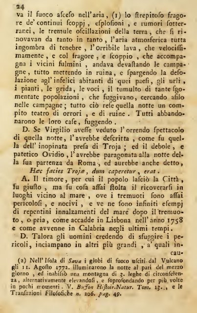 Sette dialoghi sul Vesuvio in occasione dell'eruzione della sera del ...