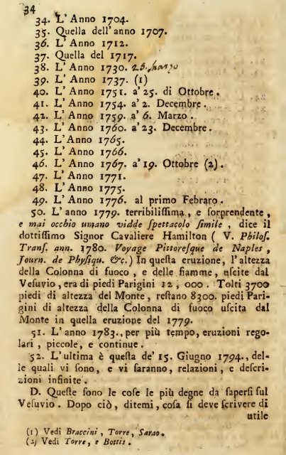 Sette dialoghi sul Vesuvio in occasione dell'eruzione della sera del ...