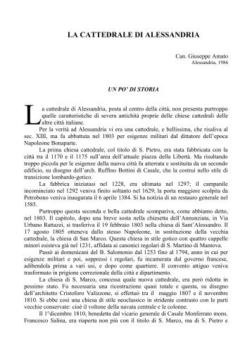 Clicca per scaricare il documento PDF - Diocesi di Alessandria