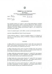 Decreto n. 129/2012 - Ordine degli Avvocati di Firenze