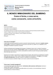 IL MONDO IMMAGINARIO DEL BAMBINO: - HumanTrainer