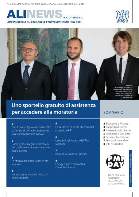 ALINEWS ALINEWS - Confindustria Alto Milanese