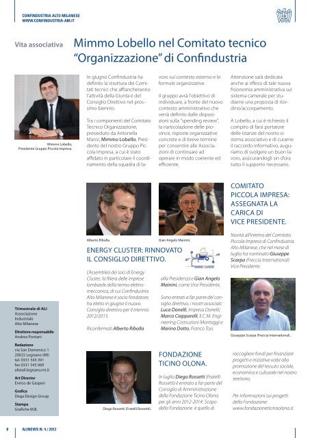 ALINEWS ALINEWS - Confindustria Alto Milanese