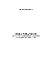 IO E LA 'NDRANGHETA - Antoniorandazzo.it