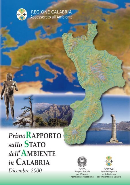 Rapporto Stato Ambiente Regione Calabria 2000 - Arpacal