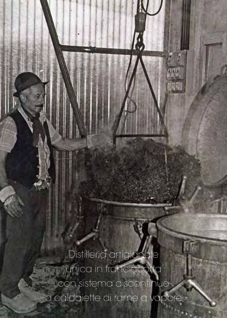 Depliant grappe - Distillerie Peroni Maddalena