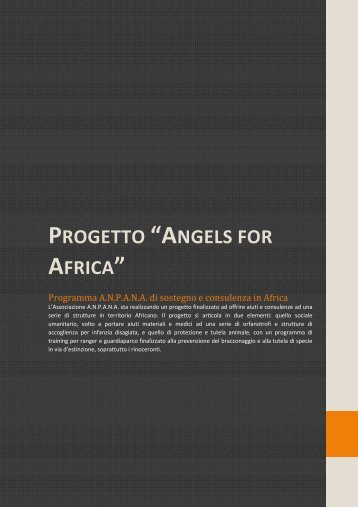 scarica il pdf del progetto - Anpana