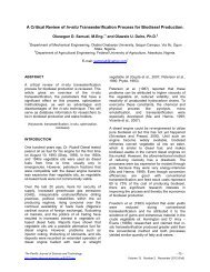 A Critical Review of In-situ Transesterification Process for Biodiesel ...