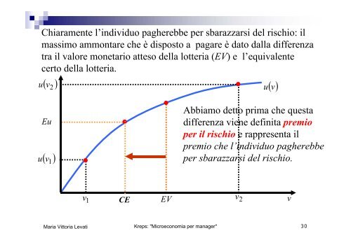 Utilità attesa - Scienze economiche e metodi matematici