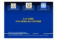 La carie, una sfida da vincere - Laura Strohmenger - Fimp