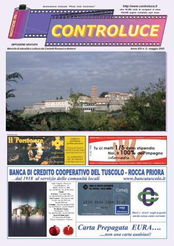 maggio 2005.pdf - Notizie in... controluce