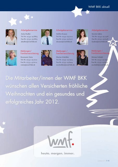 Ausgabe herunterladen - WMF-BKK