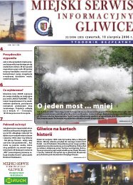 Miejski Serwis Informacyjny - Miasto Gliwice - Gliwice.pl