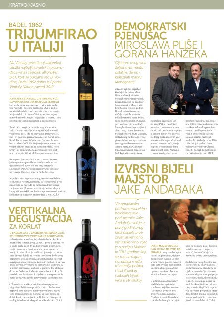 Vina - Akademija Magazin