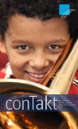 conTakt-Magazin 2012/2013 - Wiesbadener Musik