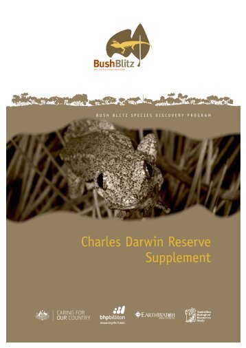 Charles Darwin Reserve Supplement - BushBlitz