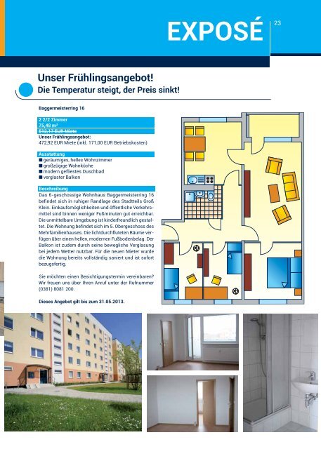 April - Wohnungsgenossenschaft Schiffahrt - Hafen Rostock e.G.