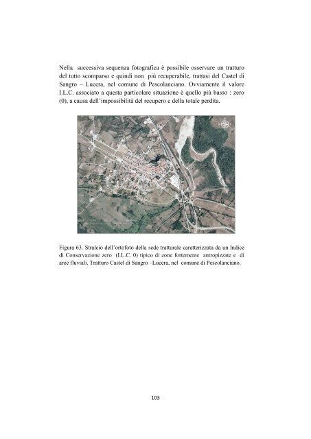 la rete dei tratturi in molise: analisi dello stato di conservazione e ...