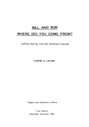 Bill and Bob, Where Did You Come From (LaFond, Gehring, Imes ...