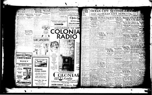 Nov 1929 - On-Line Newspaper Archives of Ocean City
