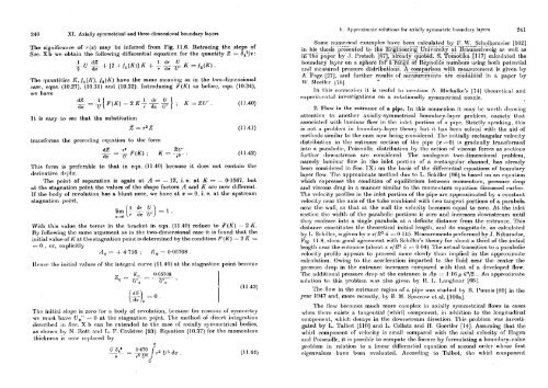 Boundary Lyer Theory