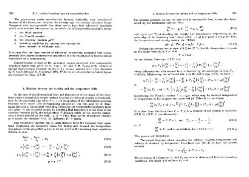 Boundary Lyer Theory