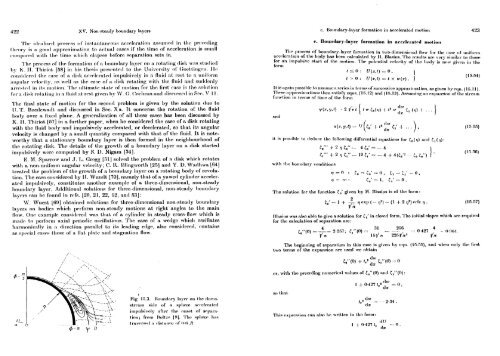 Boundary Lyer Theory