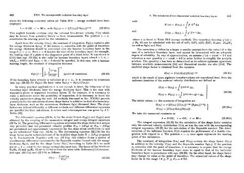 Boundary Lyer Theory