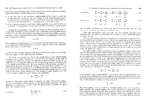 Boundary Lyer Theory