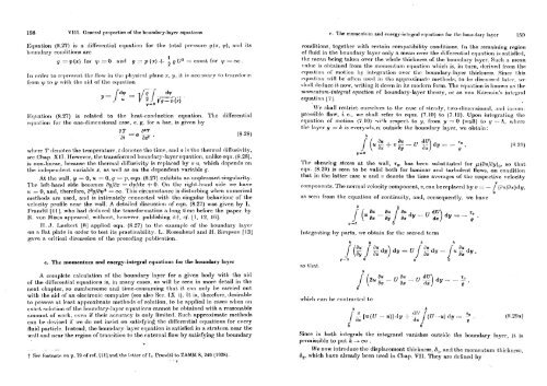 Boundary Lyer Theory