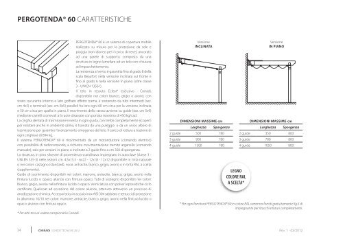 pergotenda® 45 - Corradi