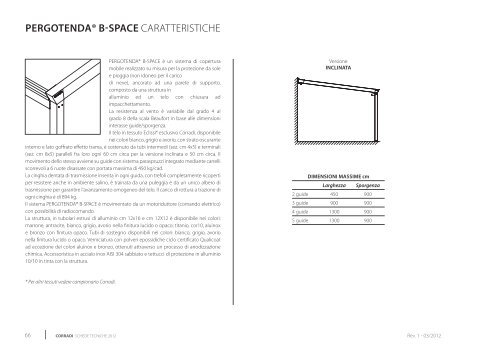 pergotenda® 45 - Corradi