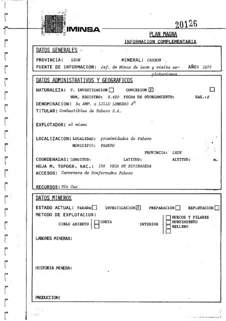 Geologia Economica - Mineria - Canteras