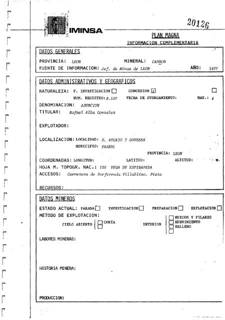 Geologia Economica - Mineria - Canteras