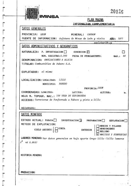 Geologia Economica - Mineria - Canteras