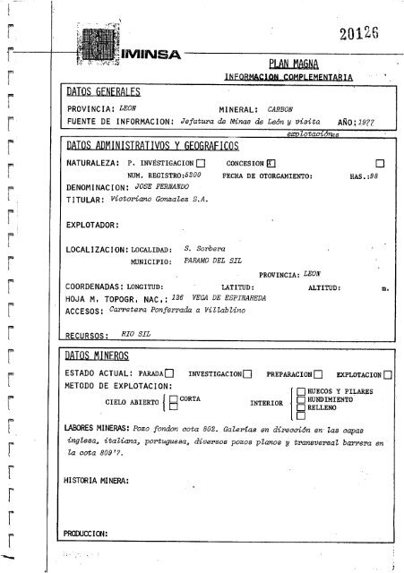 Geologia Economica - Mineria - Canteras