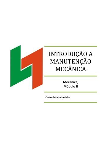 INTRODUÇÃO A MANUTENÇÃO MECÂNICA