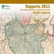 Rapporto 2011 - ASL di Brescia