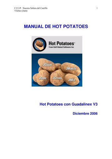 MANUAL DE HOT POTATOES