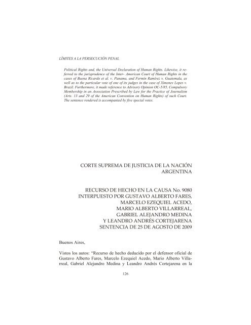 diálogo jurisprudencial - Instituto Interamericano De Derechos ...