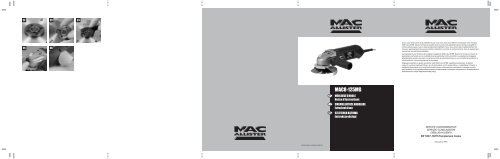 MAC8-125MG(C) Manual - Castorama