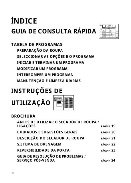 Manual de instruções