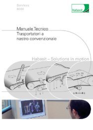 Manuale Tecnico (6000) - Habasit